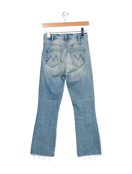 Mother Mid-Rise Straight Leg Jeans