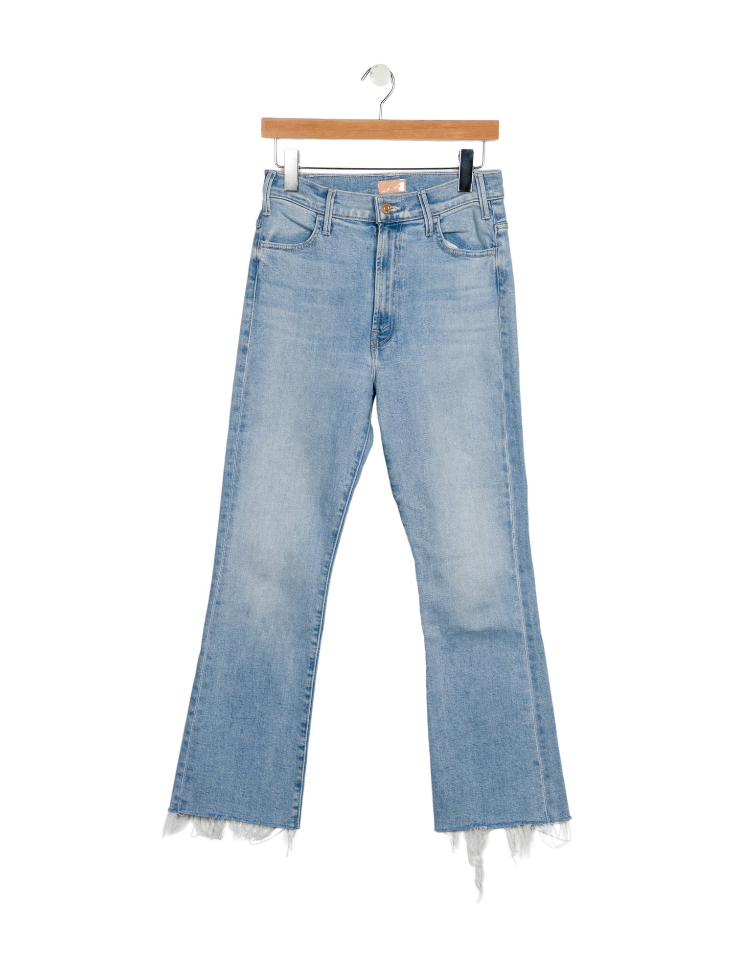 Mother High-Rise Straight Leg Jeans