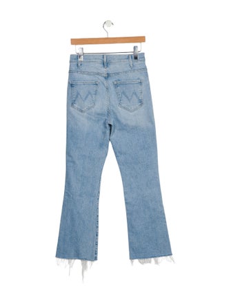Mother High-Rise Straight Leg Jeans