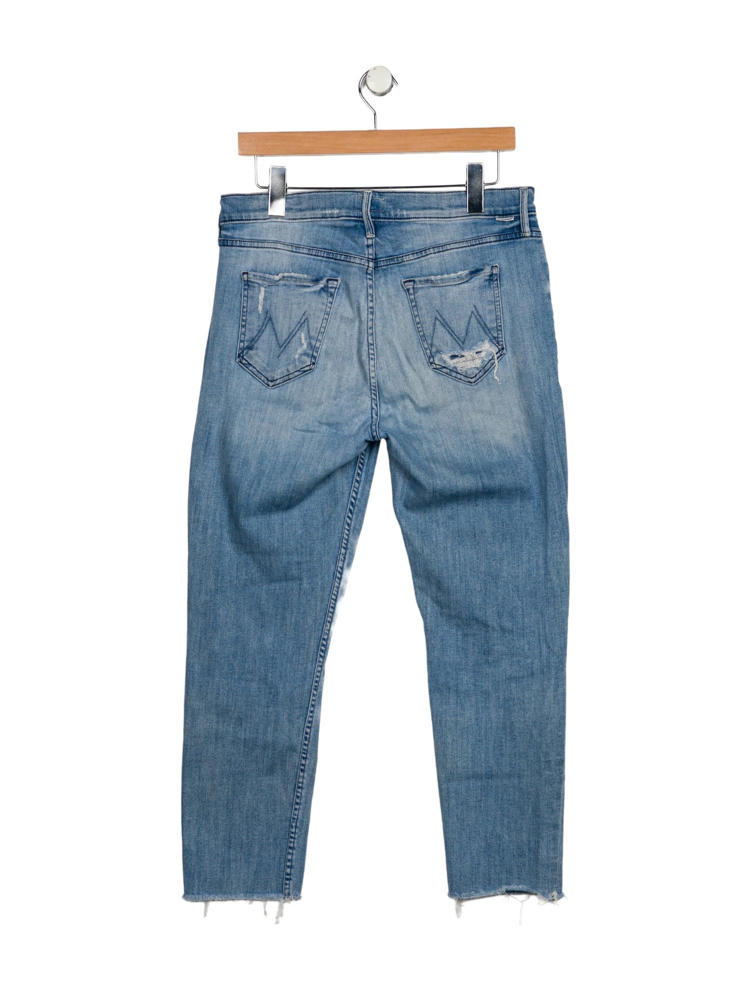 Mother High-Rise Straight Leg Jeans