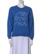 Mother Graphic Print Crew Neck Sweatshirt