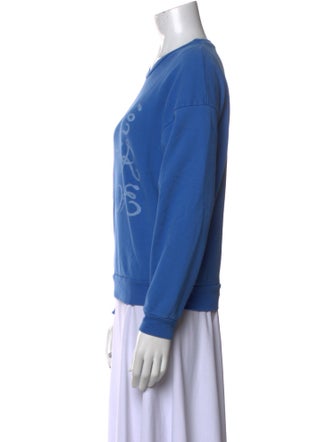 Mother Graphic Print Crew Neck Sweatshirt