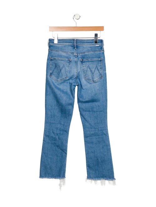 Mother Mid-Rise Straight Leg Jeans