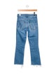 Mother Mid-Rise Straight Leg Jeans