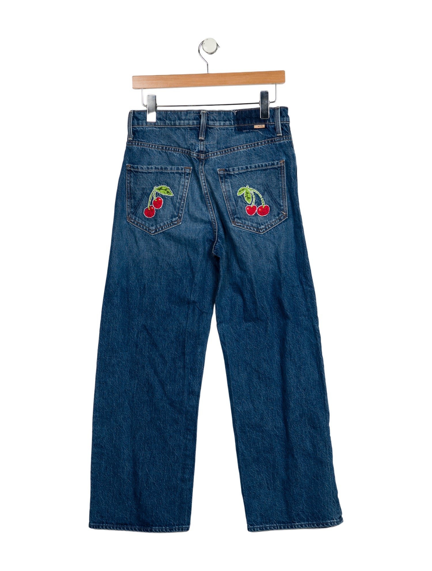 Mother High-Rise Wide Leg Jeans
