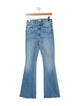 Mother Mid-Rise Wide Leg Jeans