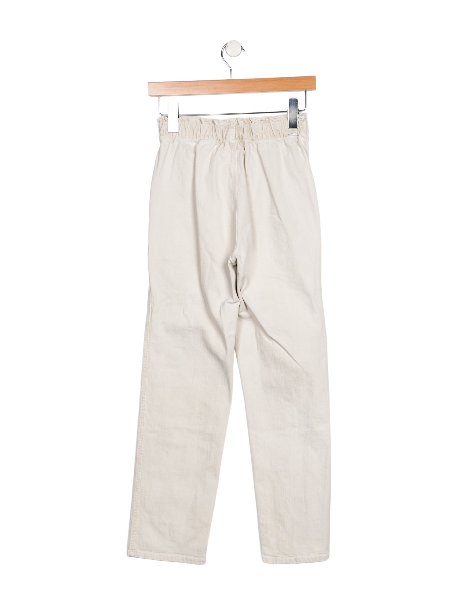 Mother Mid-Rise Straight Leg Jeans