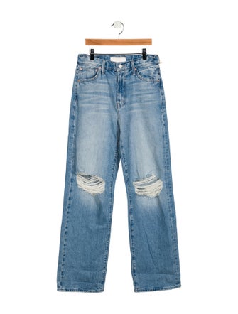 Mother High-Rise Wide Leg Jeans