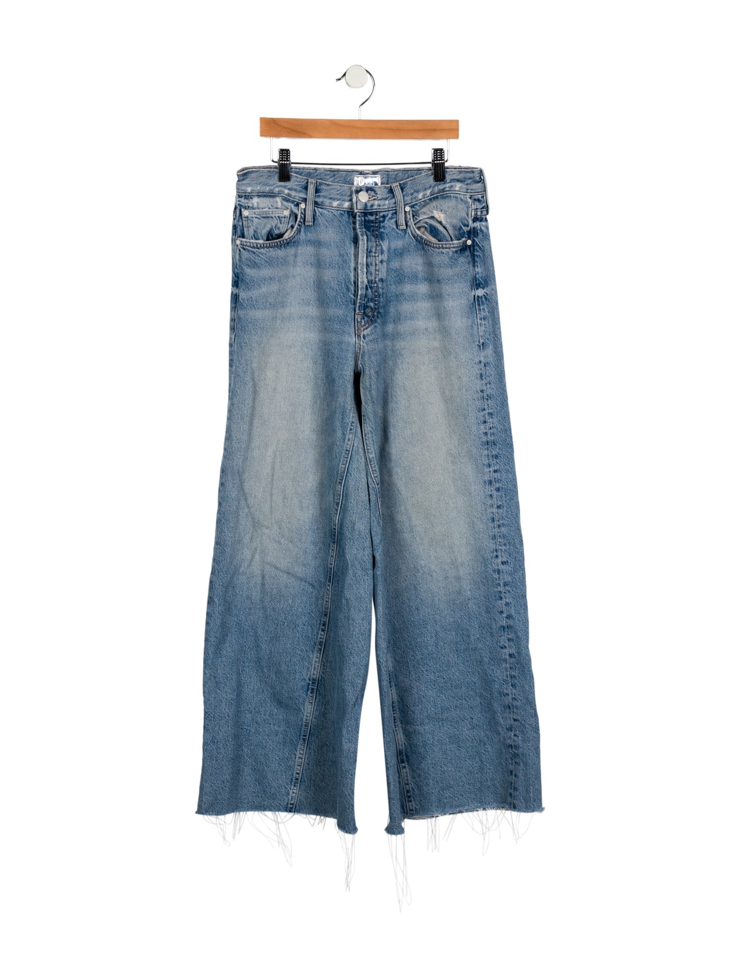 Mother High-Rise Wide Leg Jeans