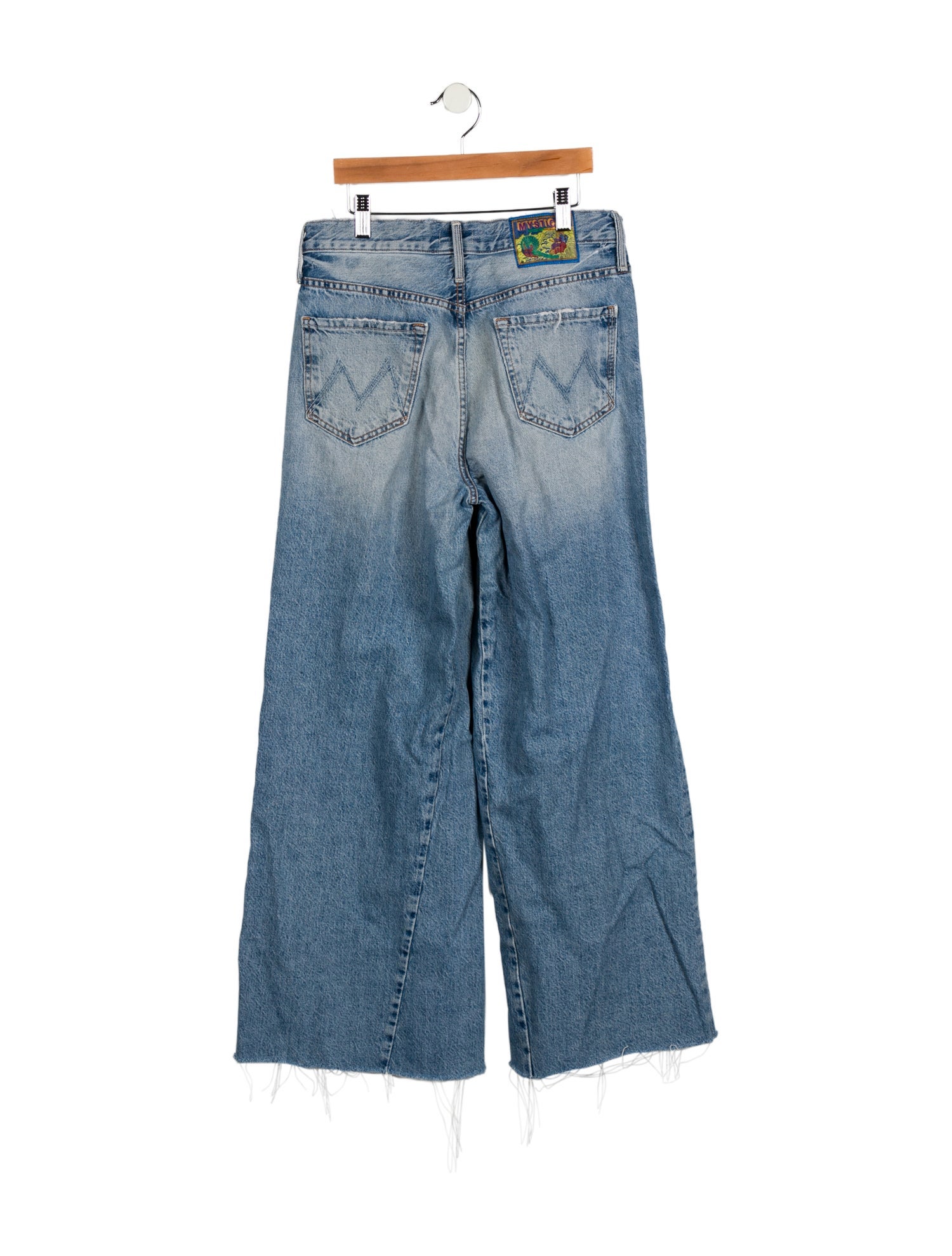 Mother High-Rise Wide Leg Jeans