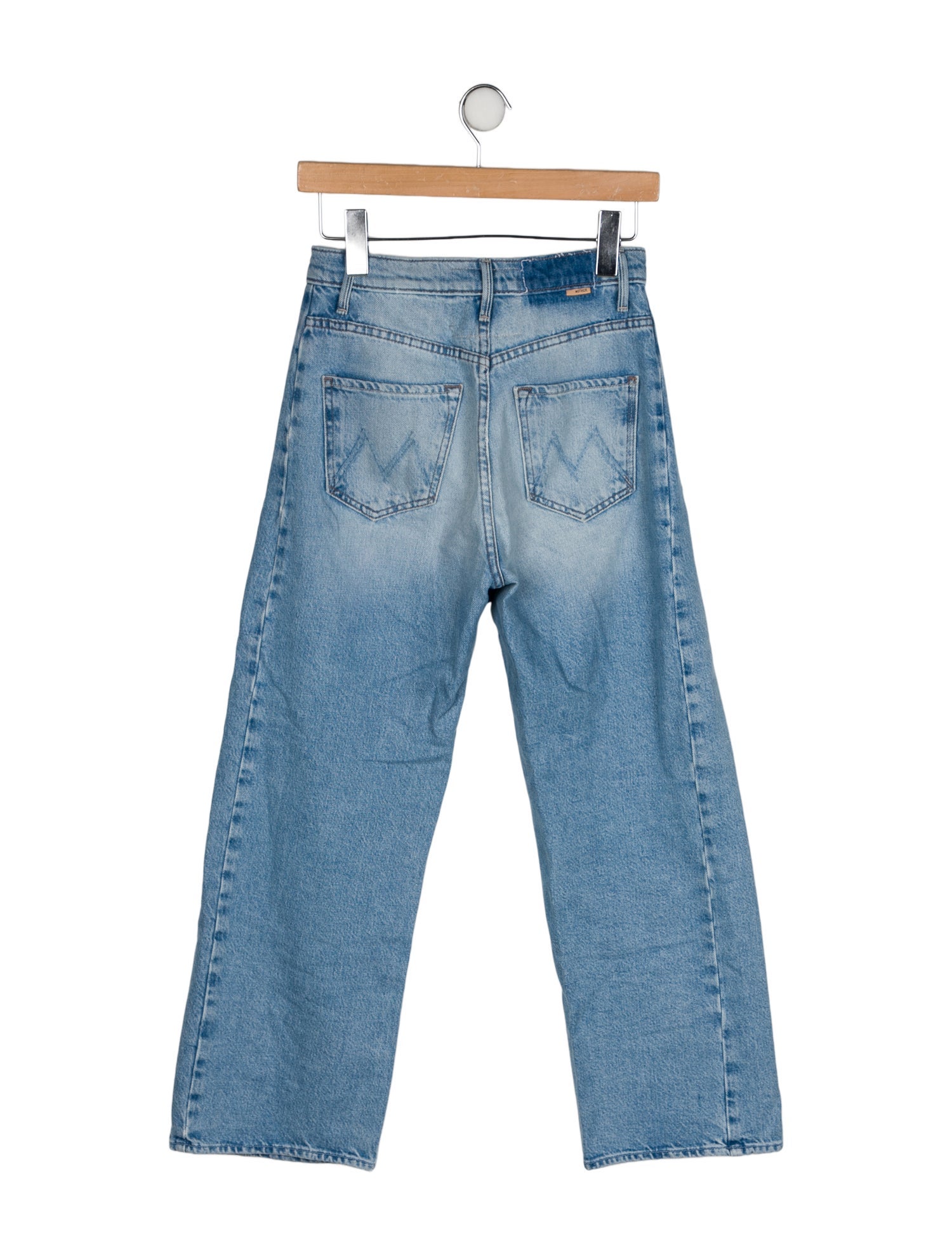 Mother High-Rise Wide Leg Jeans