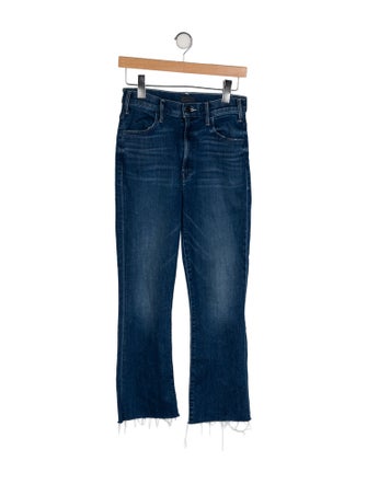 Mother High-Rise Straight Leg Jeans