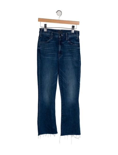 Mother High-Rise Straight Leg Jeans