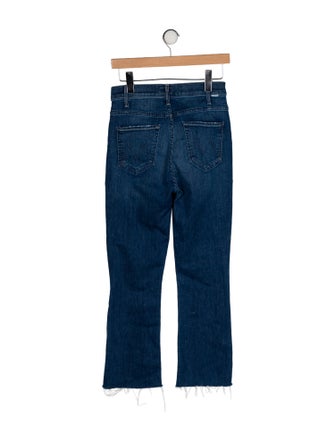 Mother High-Rise Straight Leg Jeans
