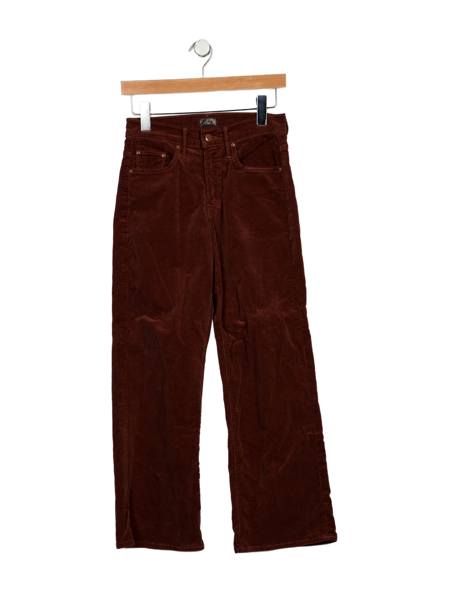 Mother Mid-Rise Wide Leg Jeans