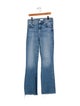 Mother Mid-Rise Wide Leg Jeans