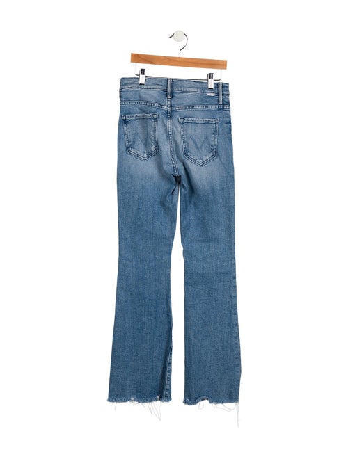 Mother Mid-Rise Wide Leg Jeans