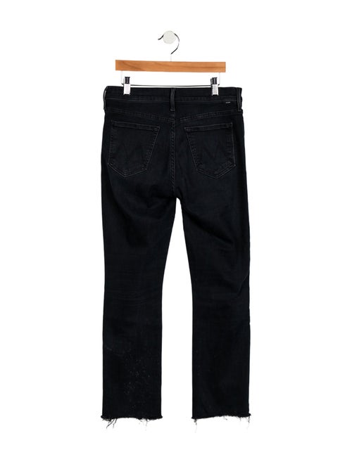 Mother Mid-Rise Straight Leg Jeans