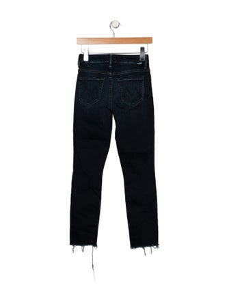Mother Mid-Rise Straight Leg Jeans