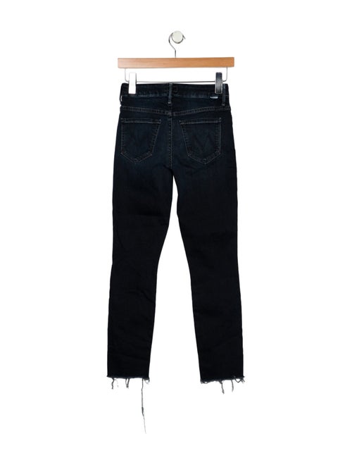Mother Mid-Rise Straight Leg Jeans