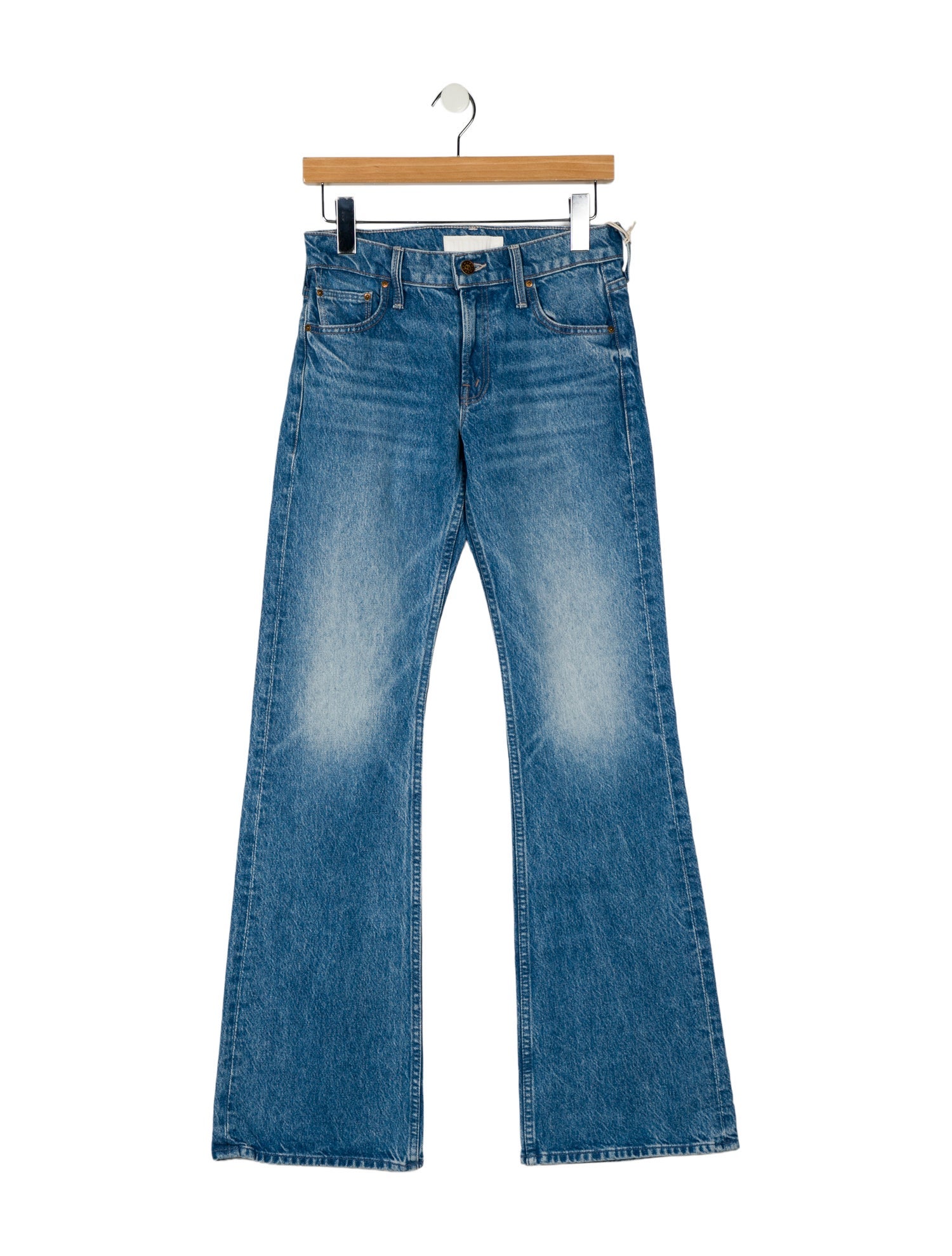 Mother Mid-Rise Wide Leg Jeans w/ Tags