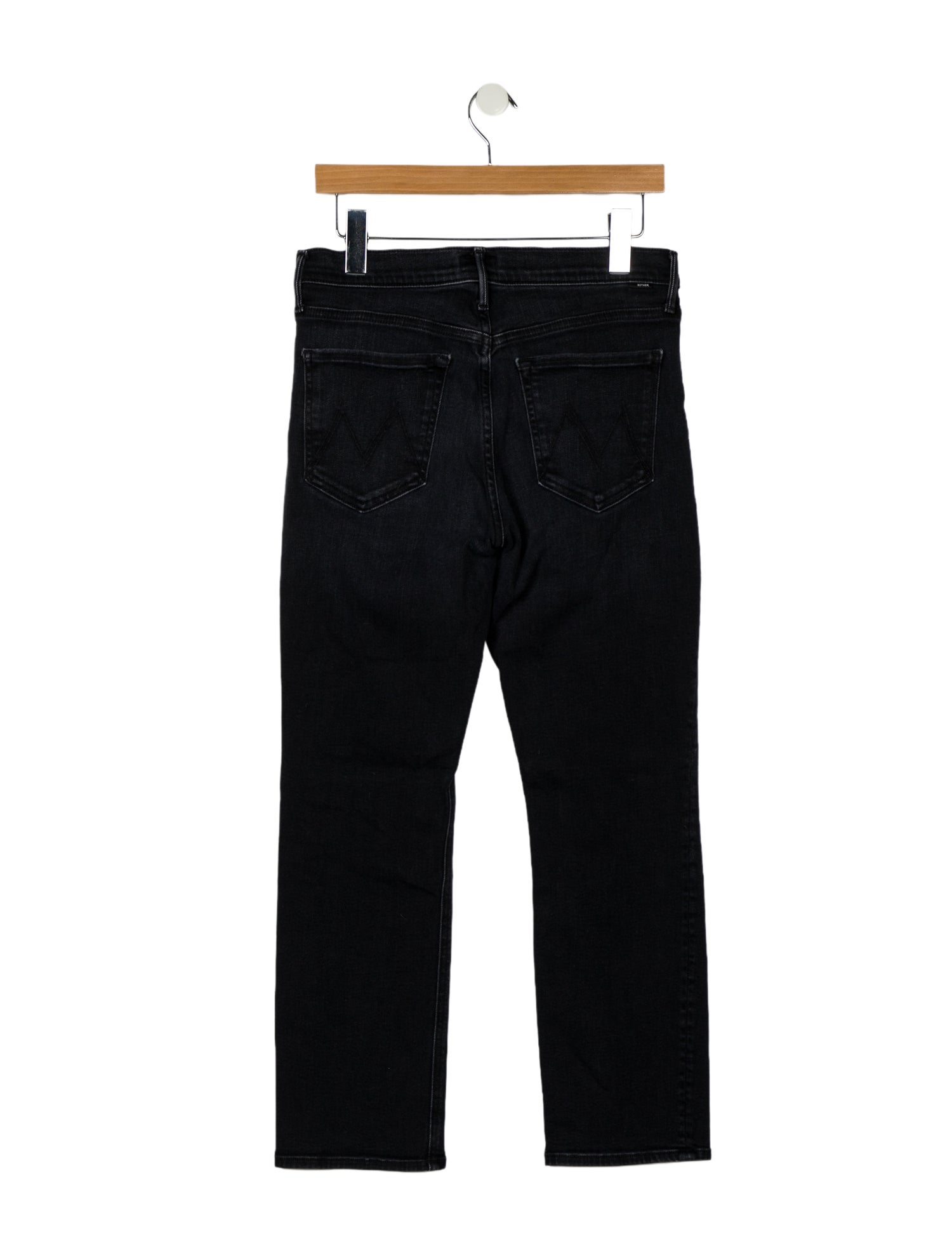 Mother High-Rise Straight Leg Jeans