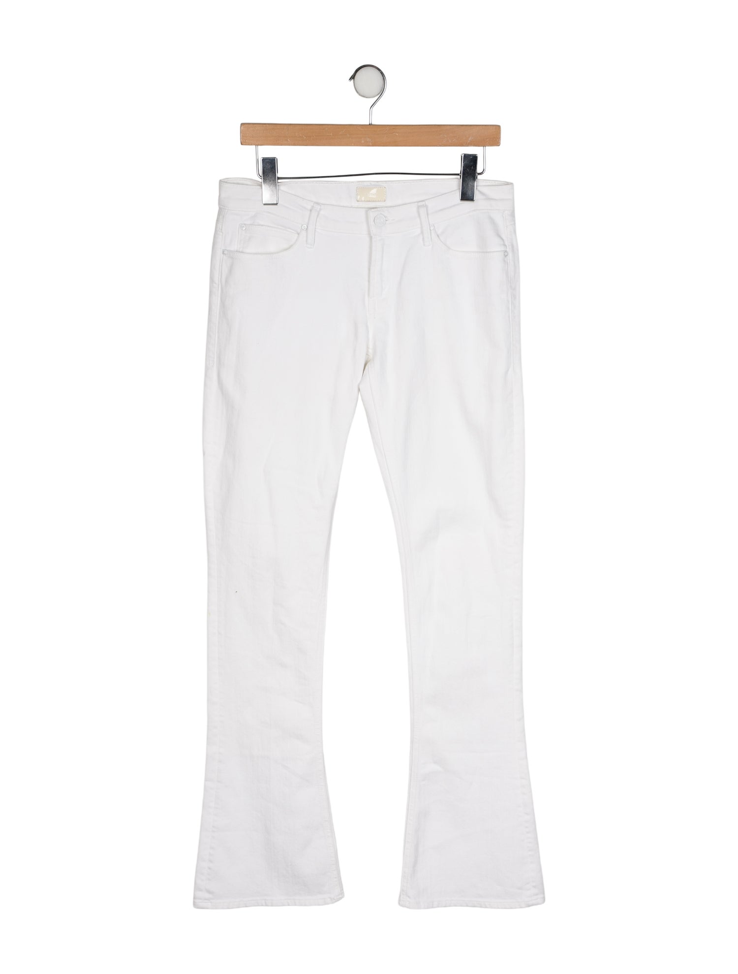 Mother Low-Rise Wide Leg Jeans