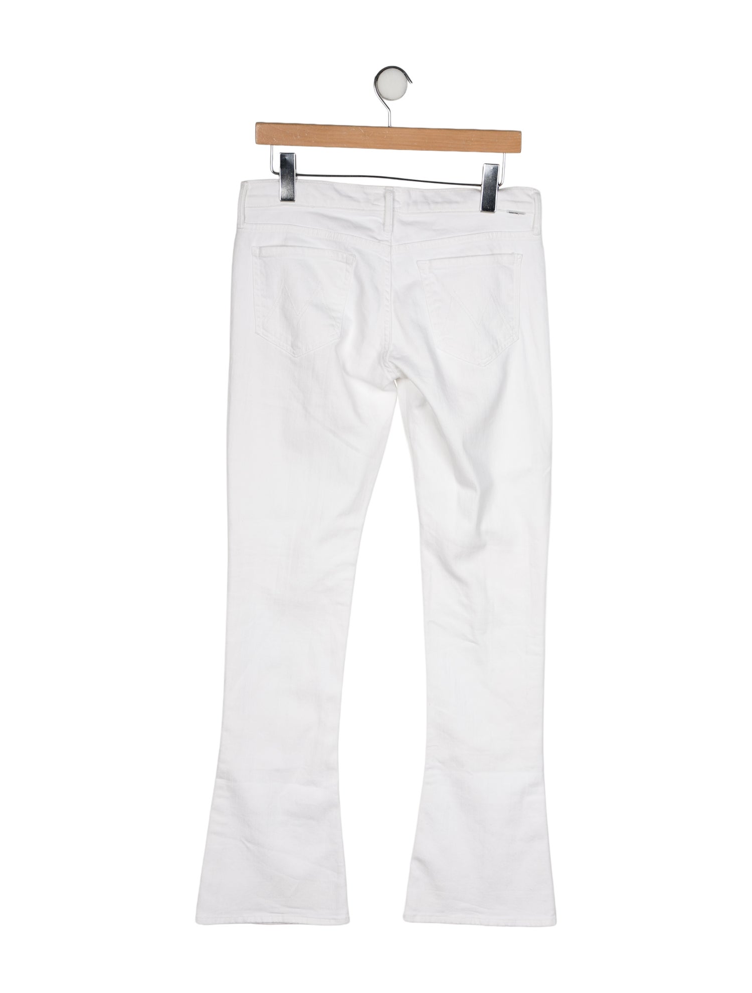 Mother Low-Rise Wide Leg Jeans