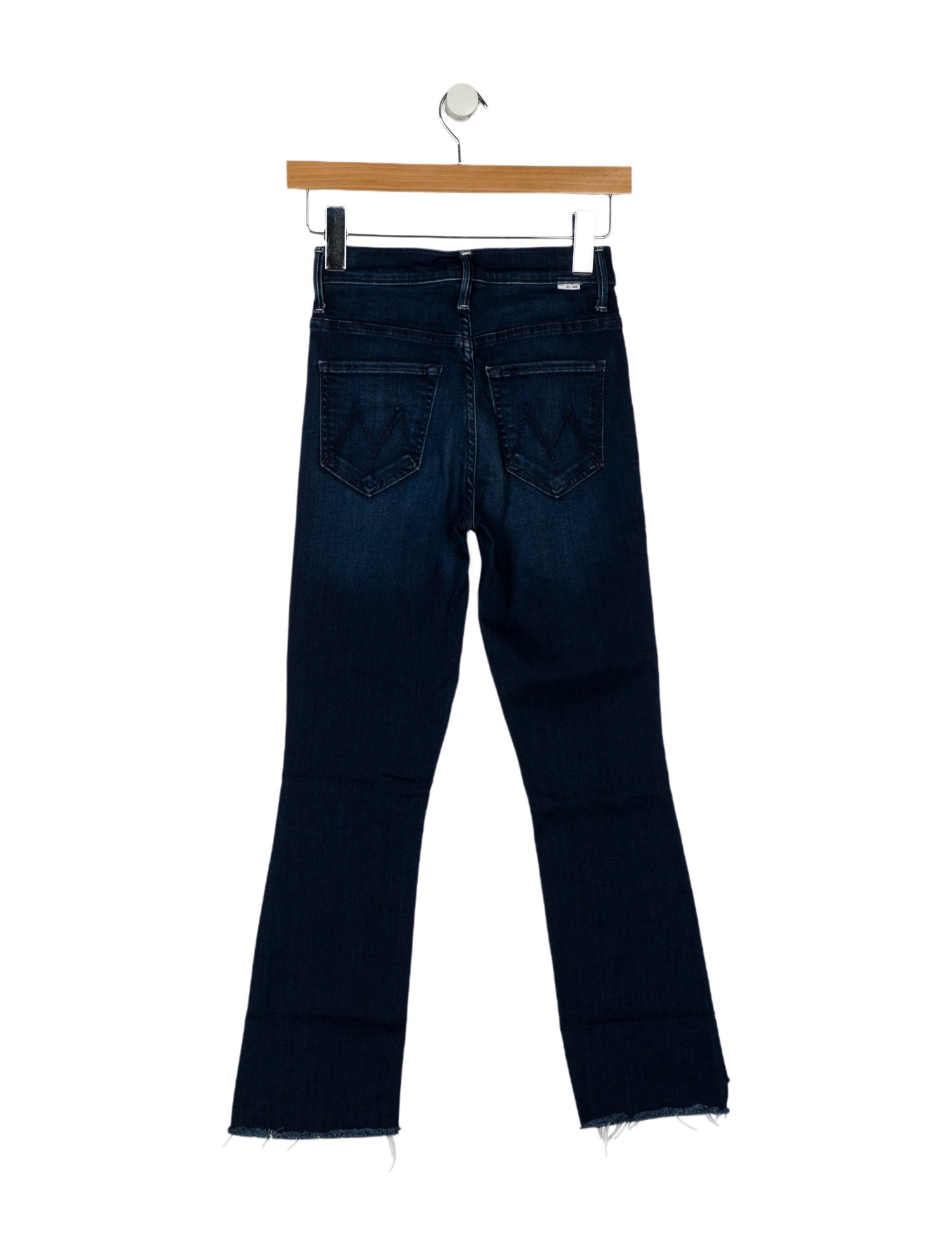 Mother Mid-Rise Straight Leg Jeans