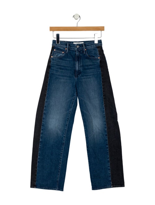 Mother High-Rise Wide Leg Jeans