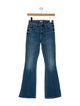 Mother Mid-Rise Wide Leg Jeans