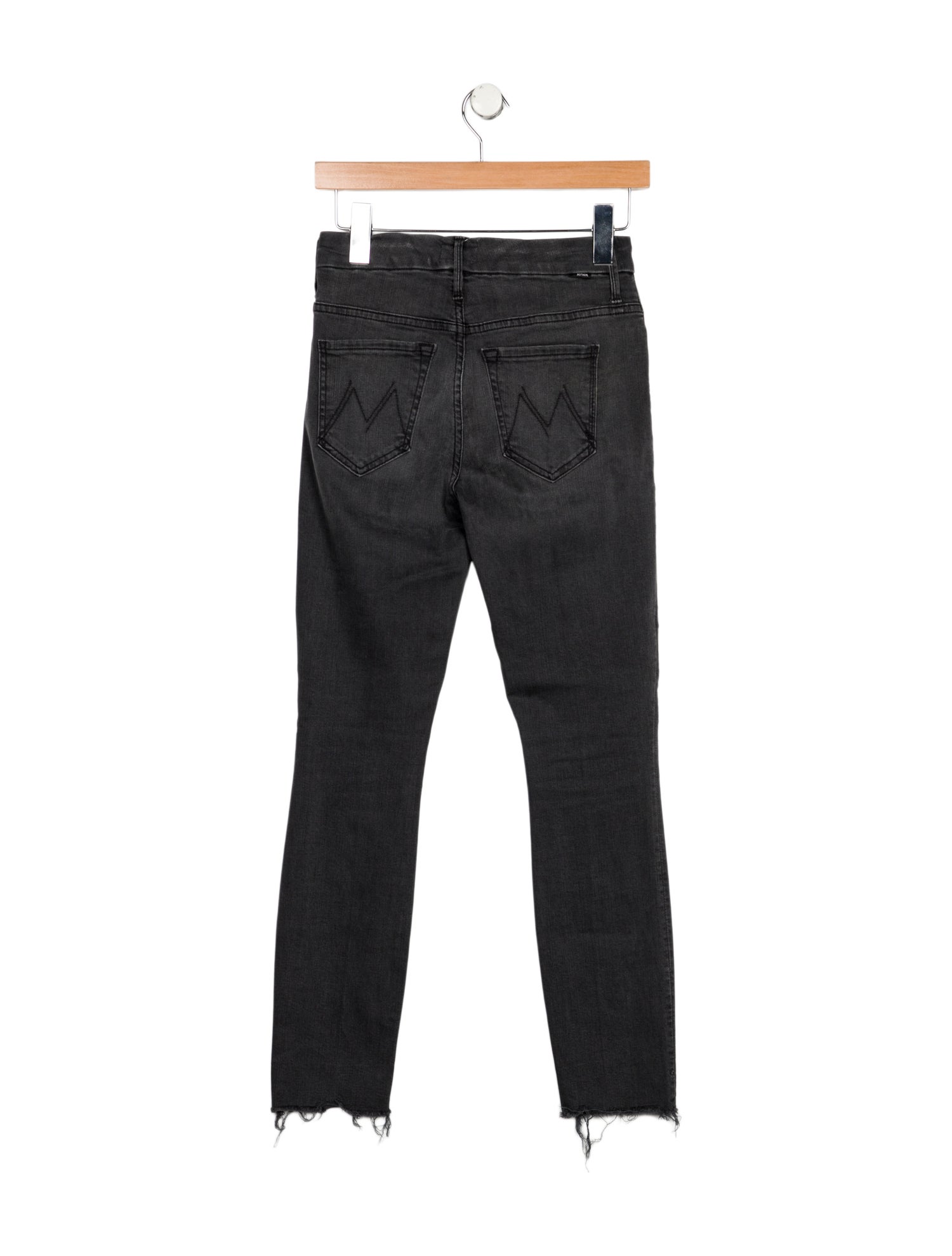 Mother Mid-Rise Skinny Leg Jeans