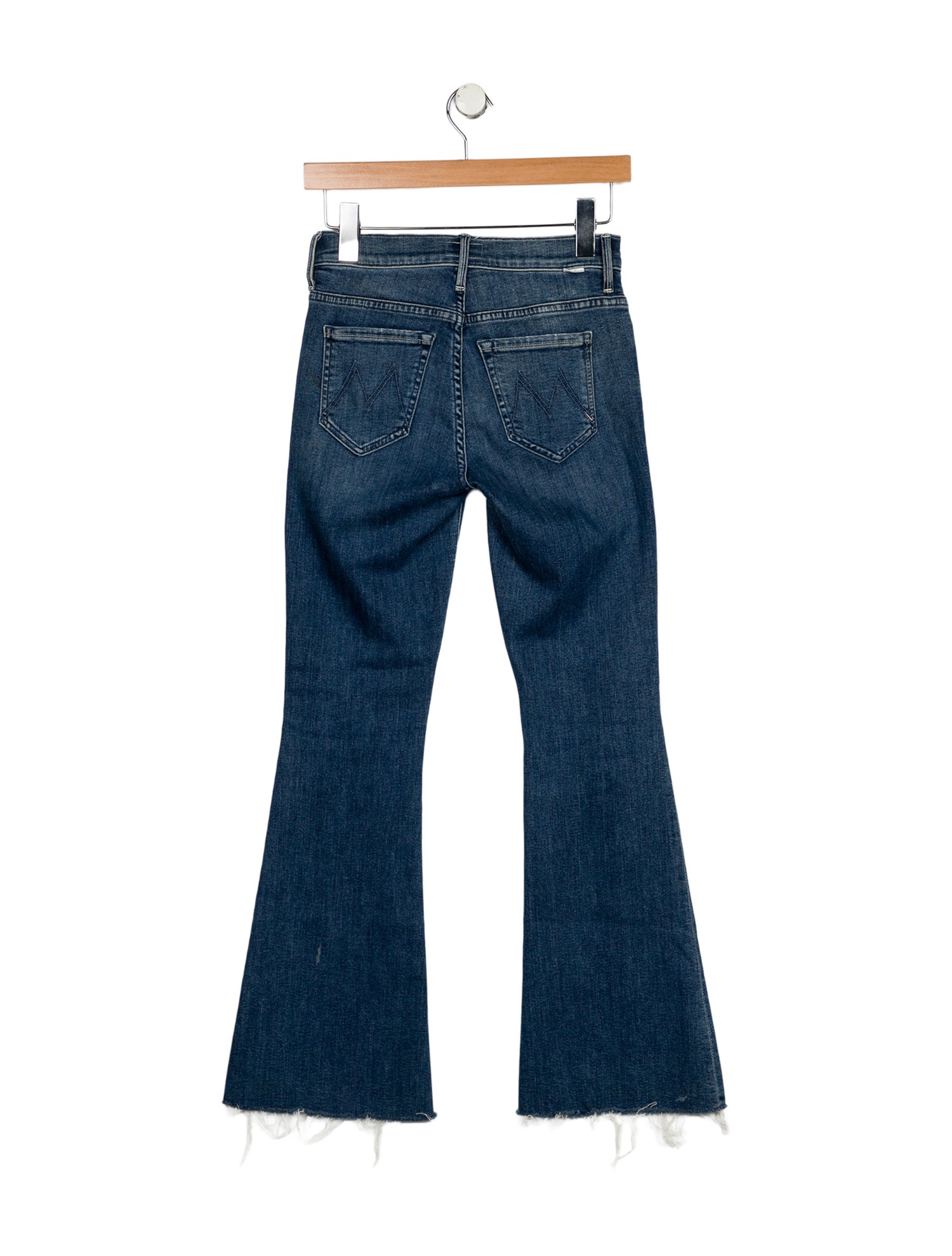 Mother Mid-Rise Wide Leg Jeans