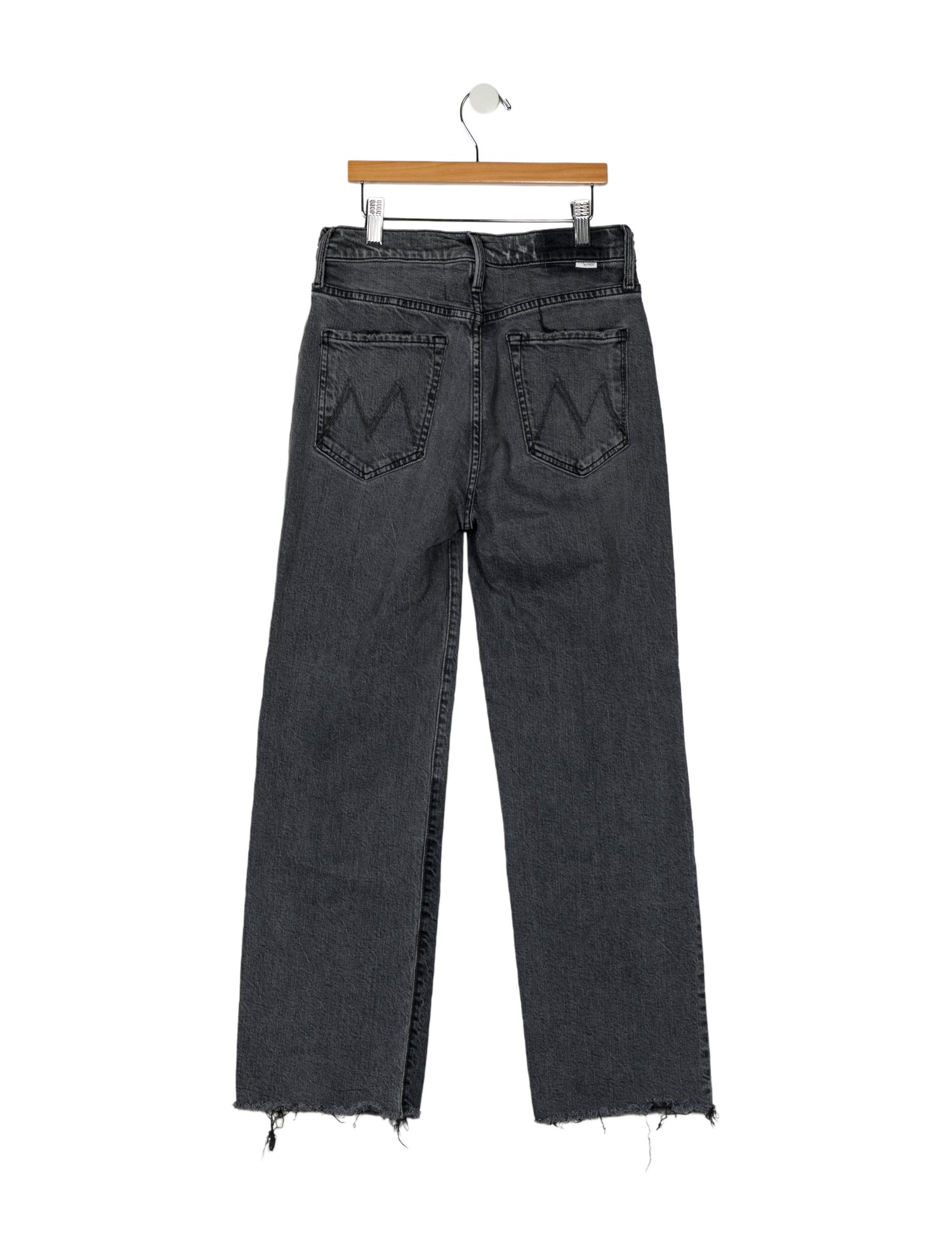 Mother Mid-Rise Straight Leg Jeans