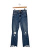 Mother Mid-Rise Straight Leg Jeans