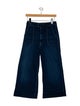 Mother High-Rise Wide Leg Jeans