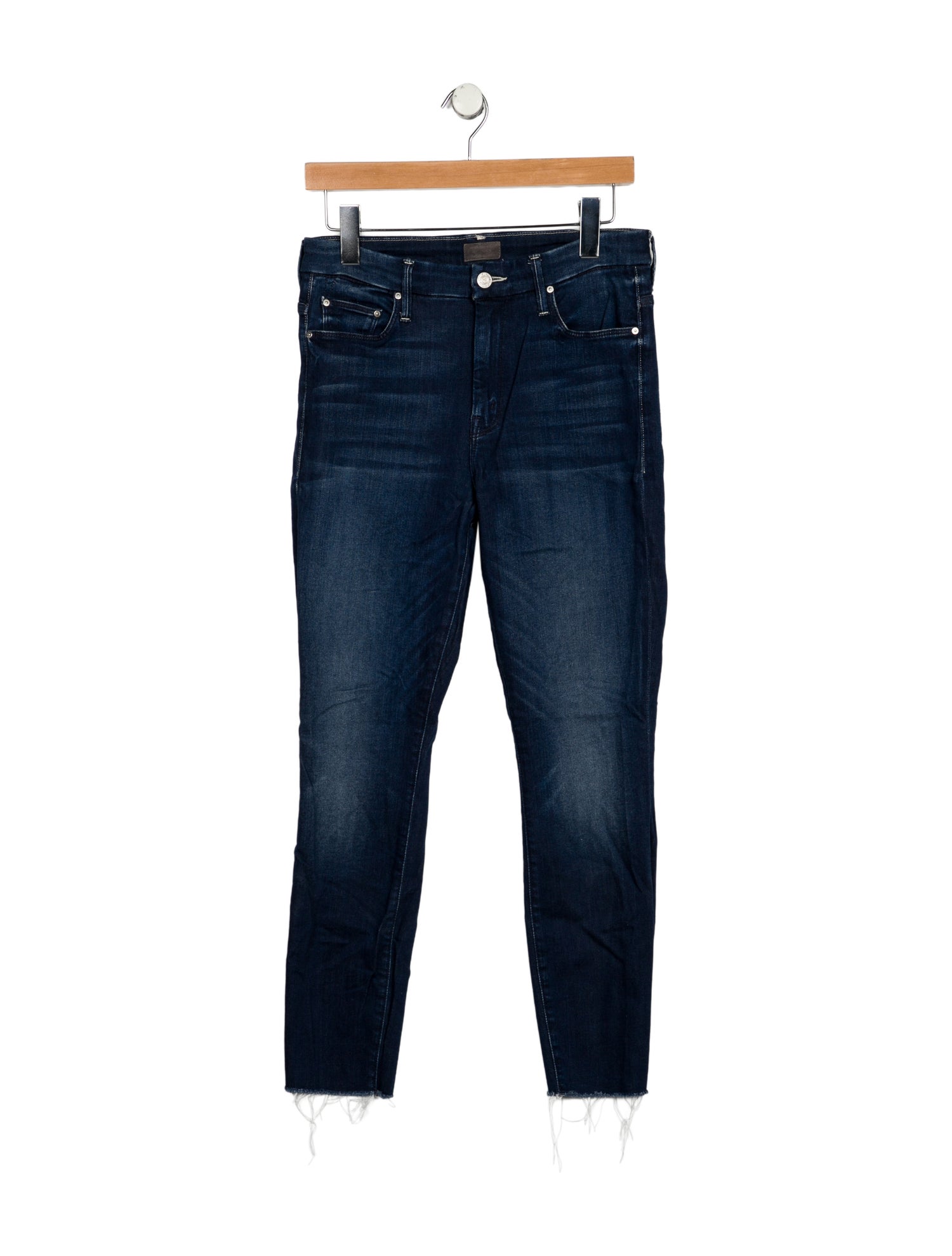 Mother Mid-Rise Skinny Leg Jeans