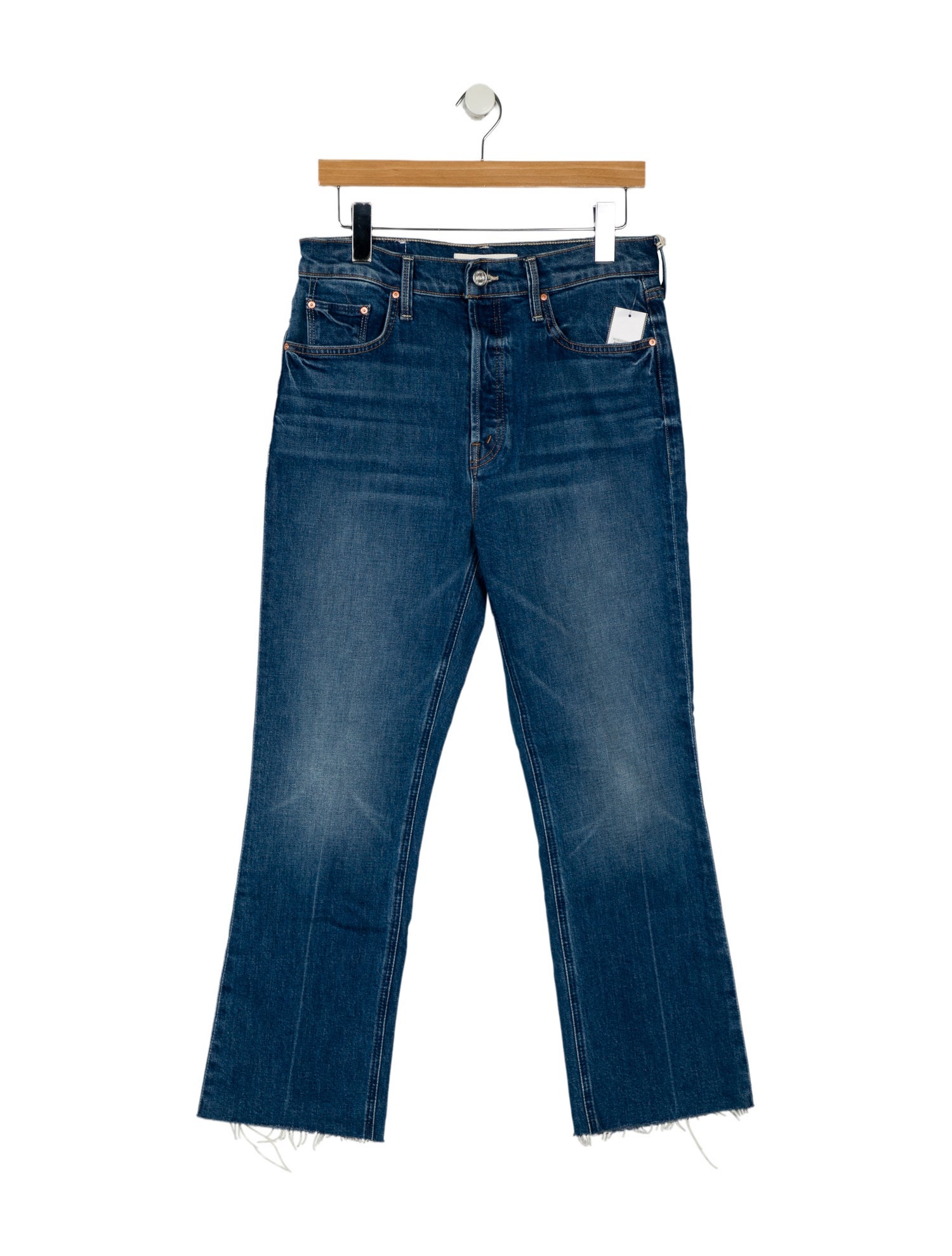 Mother High-Rise Straight Leg Jeans w/ Tags