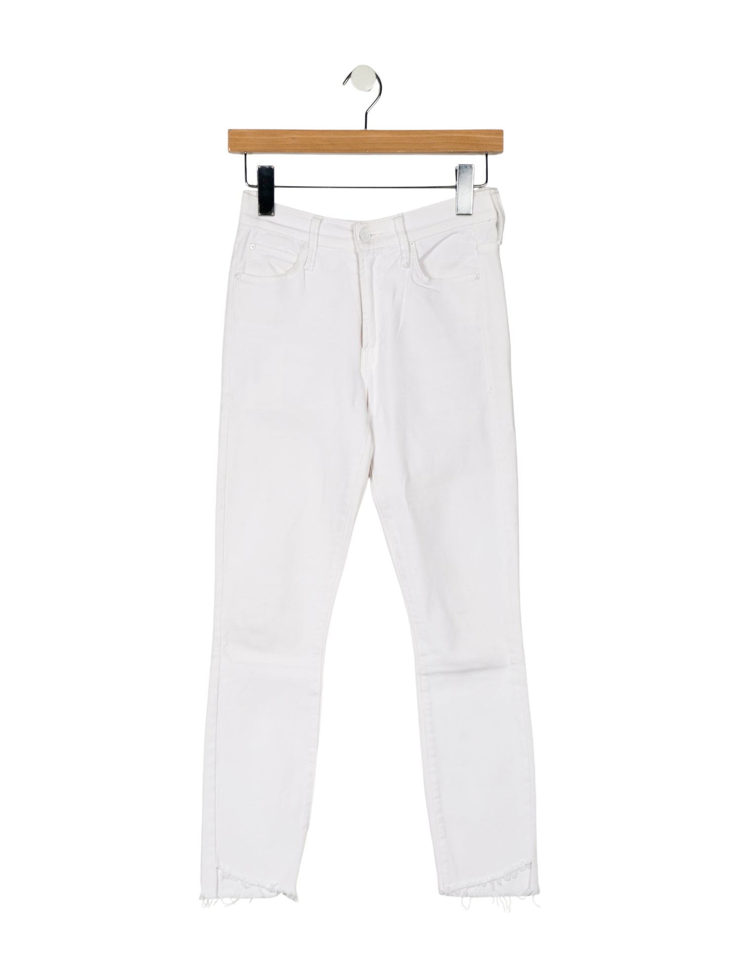 Mother Mid-Rise Skinny Leg Jeans