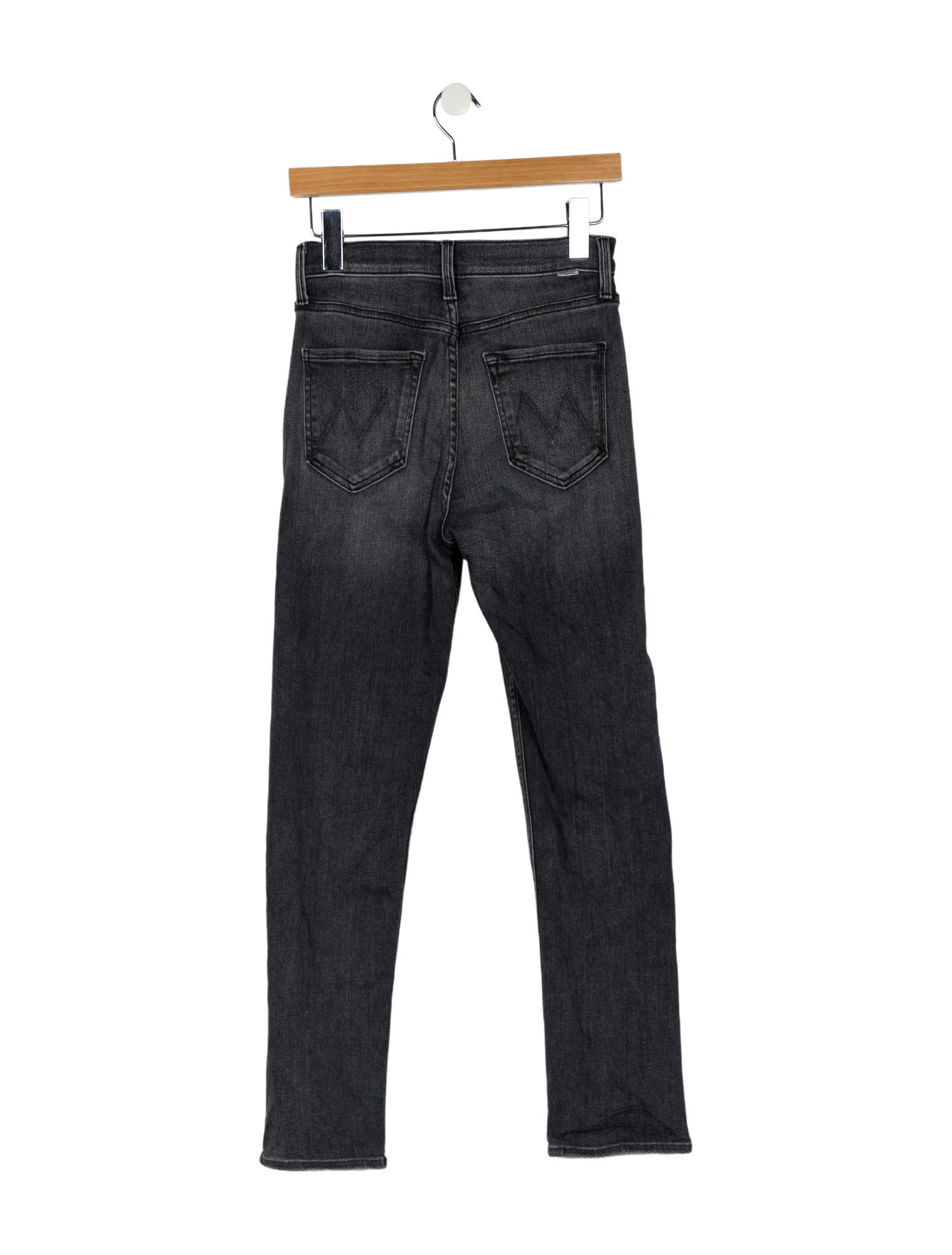 Mother Mid-Rise Straight Leg Jeans