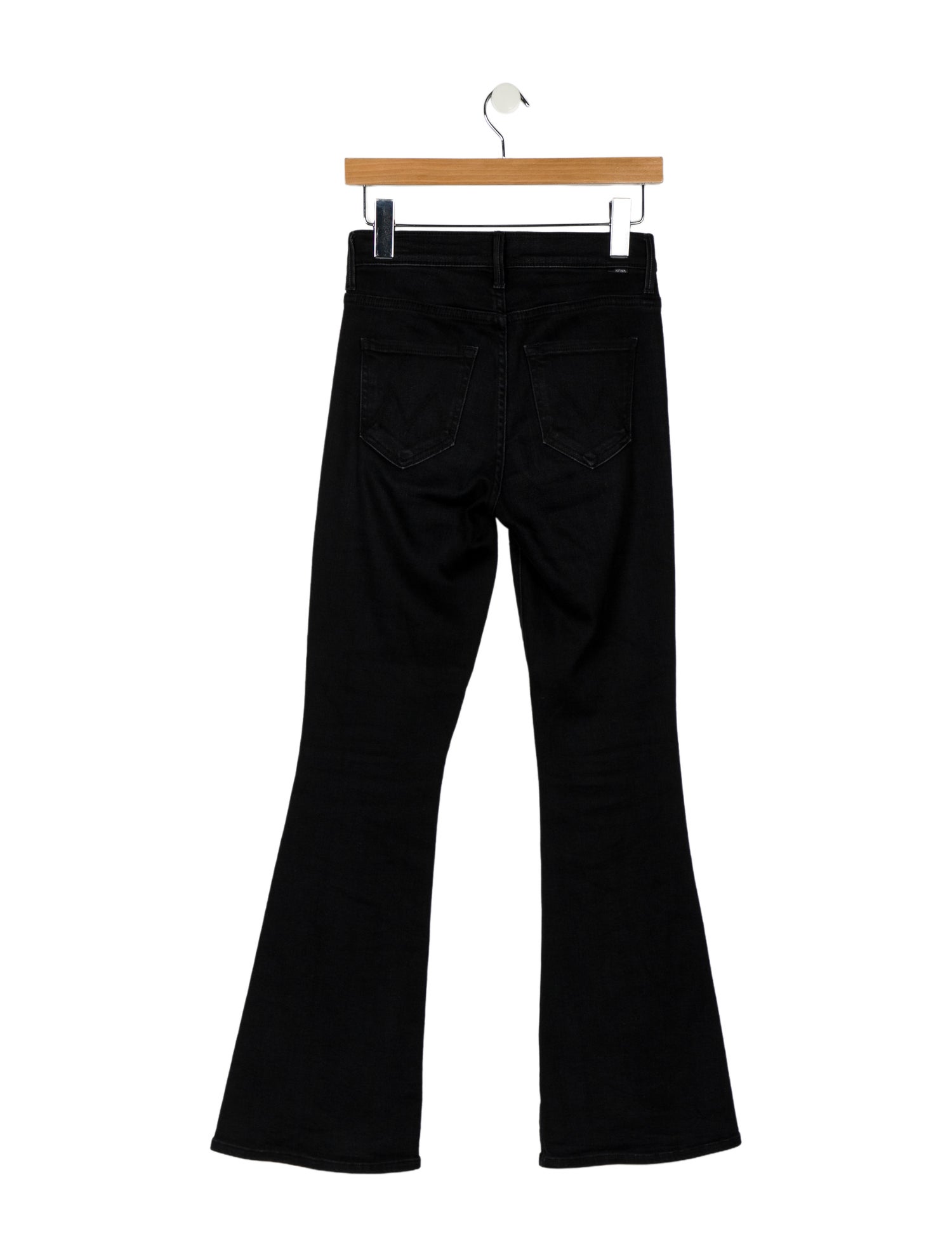 Mother Mid-Rise Wide Leg Jeans