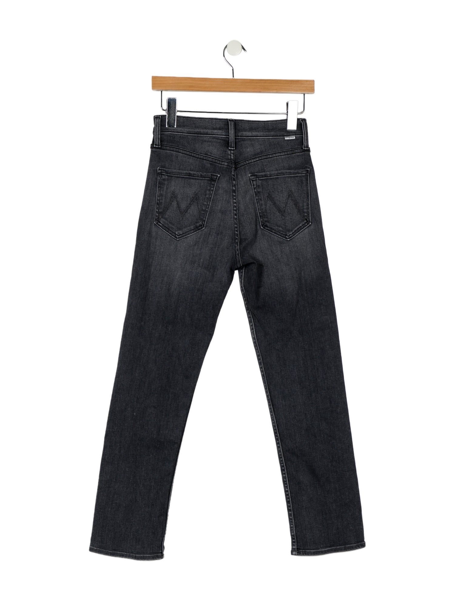 Mother Mid-Rise Straight Leg Jeans