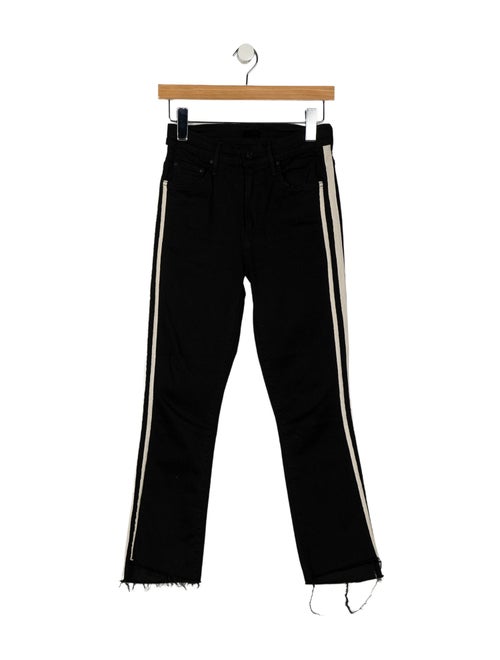 Mother Mid-Rise Straight Leg Jeans