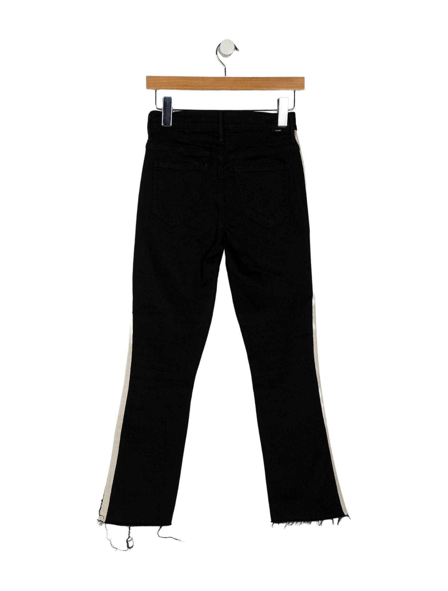 Mother Mid-Rise Straight Leg Jeans