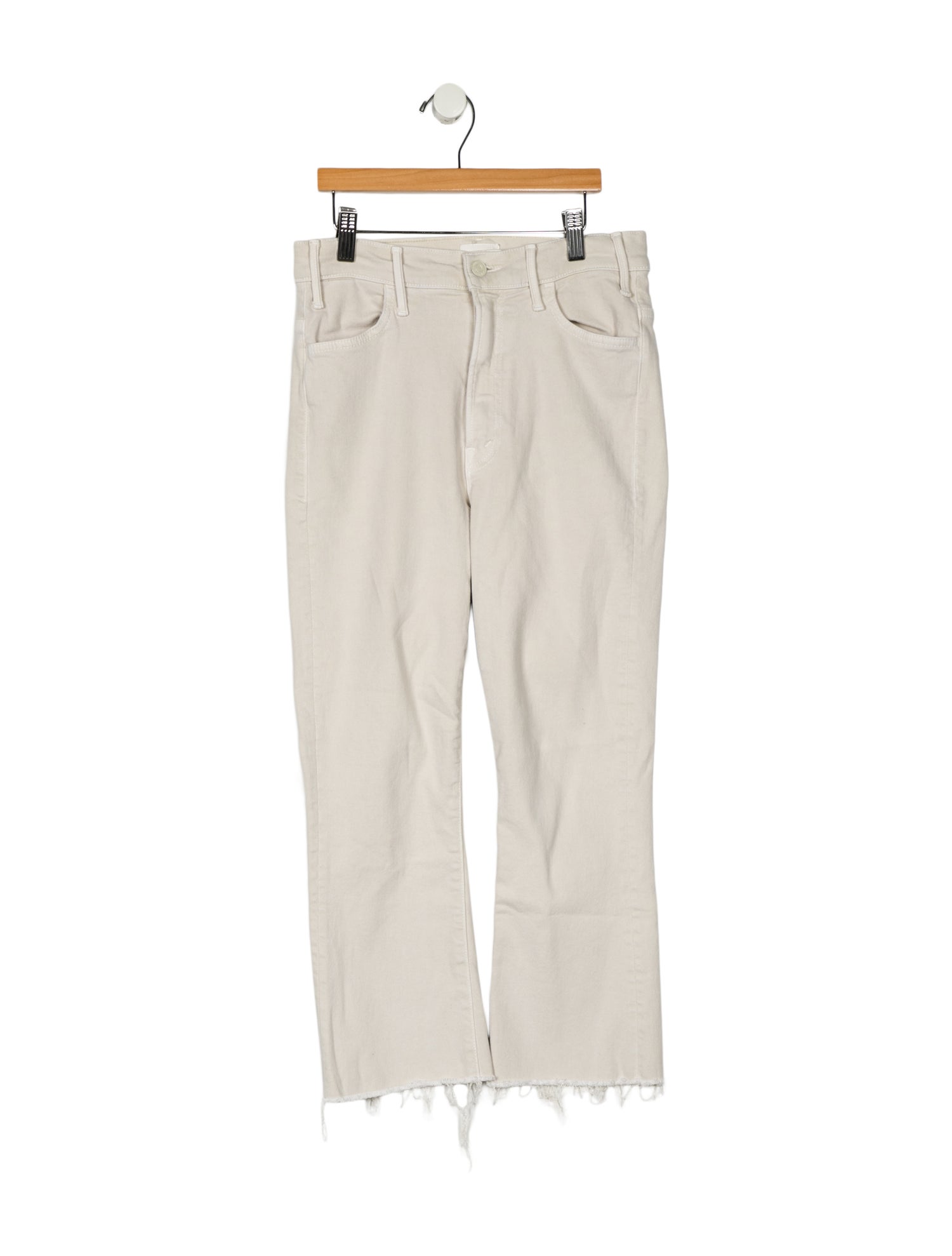 Mother Mid-Rise Straight Leg Jeans