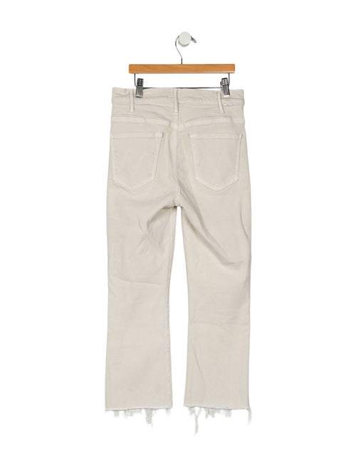 Mother Mid-Rise Straight Leg Jeans