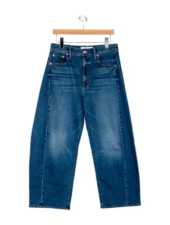 Mother High-Rise Wide Leg Jeans