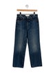 Mother Mid-Rise Wide Leg Jeans