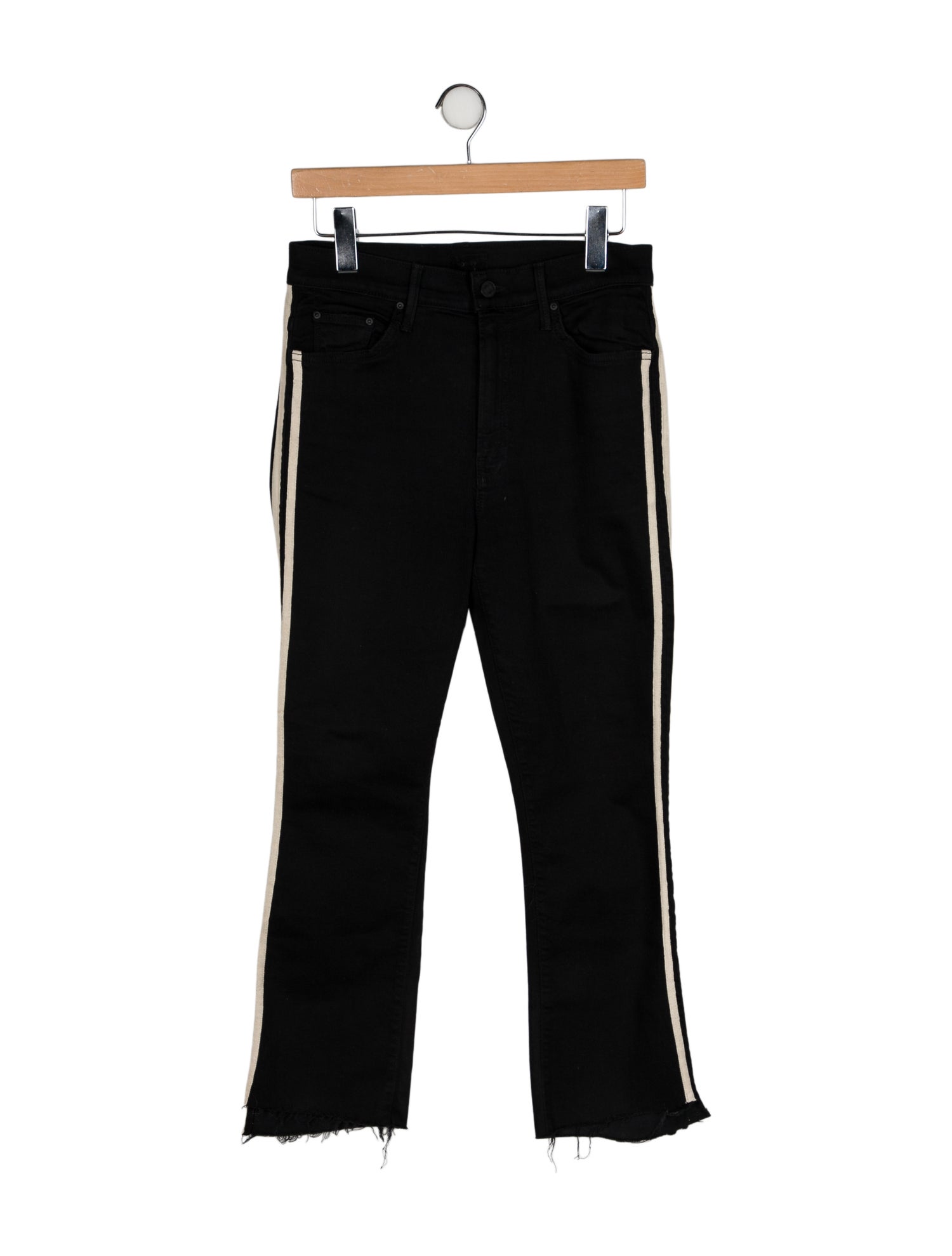 Mother Mid-Rise Straight Leg Jeans