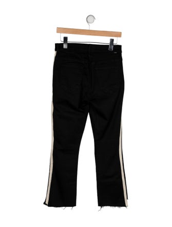 Mother Mid-Rise Straight Leg Jeans